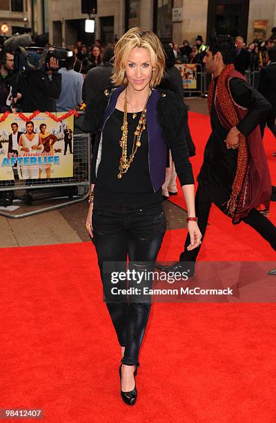 Lisa Butcher attends the 'It's a Wonderful Afterlife' UK Premiere at the Odeon West End cinema on April 12, 2010 in London, England.