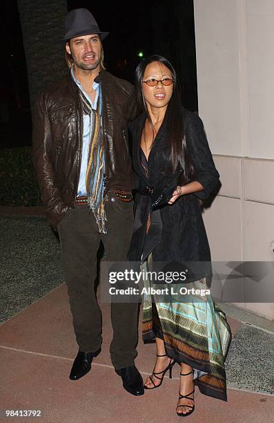 Josh Holloway and wife Yessica Kumala