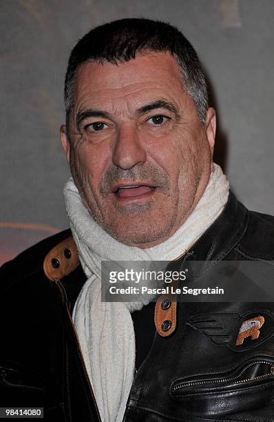 Humorist Jean-Marie Bigard attends the premiere of the Luc Besson's film "Les Aventures Extraordinaires d'Adele Blanc-Sec" at Cinema UGC Normandie on...