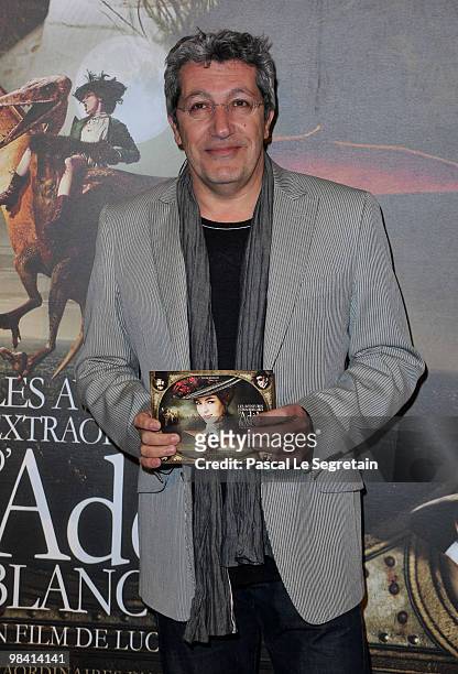 Actor Alain Chabat attends the premiere of the Luc Besson's film "Les Aventures Extraordinaires d'Adele Blanc-Sec" at Cinema UGC Normandie on April...