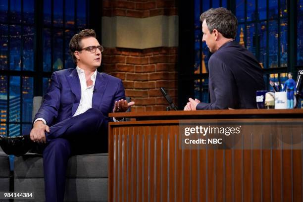 Episode 702 -- Pictured: Chris Hayes, host of MSNBC's 'All In with Chris Hayes' on June 25, 2018 --