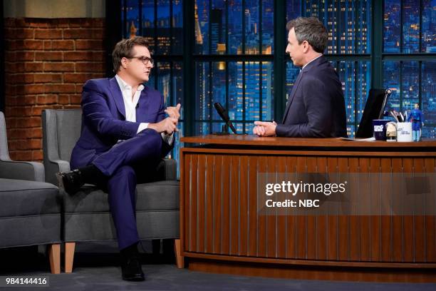 Episode 702 -- Pictured: Chris Hayes, host of MSNBC's 'All In with Chris Hayes' on June 25, 2018 --