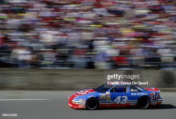 Nascar Driver Richard Petty in action in the STP car February 17, 1991 during the Nascar Winston Cup Daytona 500 at Daytona International Speedway in...