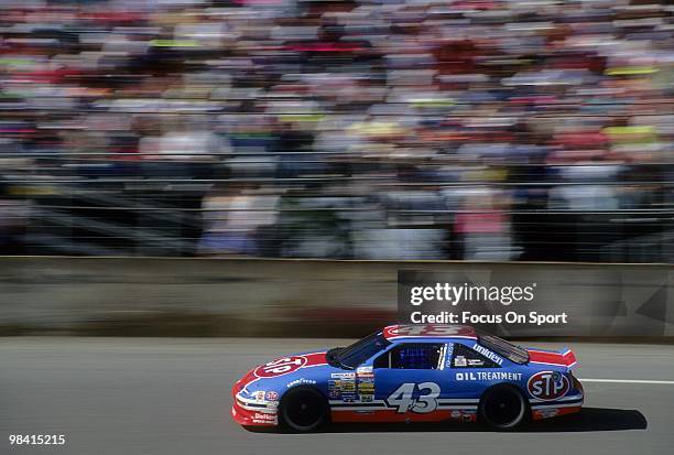 Nascar Driver Richard Petty in action in the STP car February 17, 1991 during the Nascar Winston Cup Daytona 500 at Daytona International Speedway in...