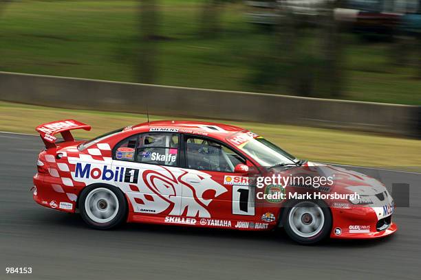 Mark Skaife of Holden in action for race one of the Shell Championship Series at Sydneys Eastern Creek, Sydney, Australia. DIGITAL IMAGE. Mandatory...