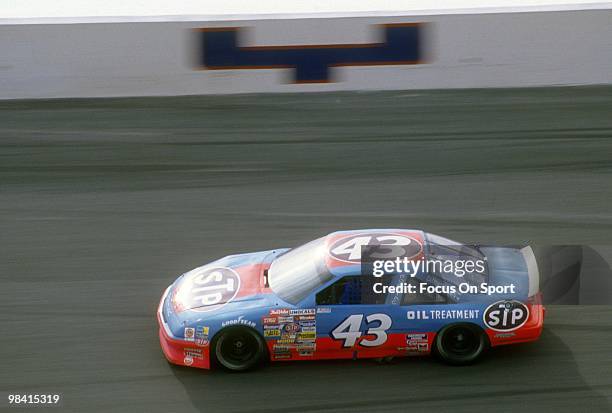 Nascar Driver Richard Petty in action in the STP February 14, 1988 during the Nascar Winston Cup Daytona 500 at Daytona International Speedway in...