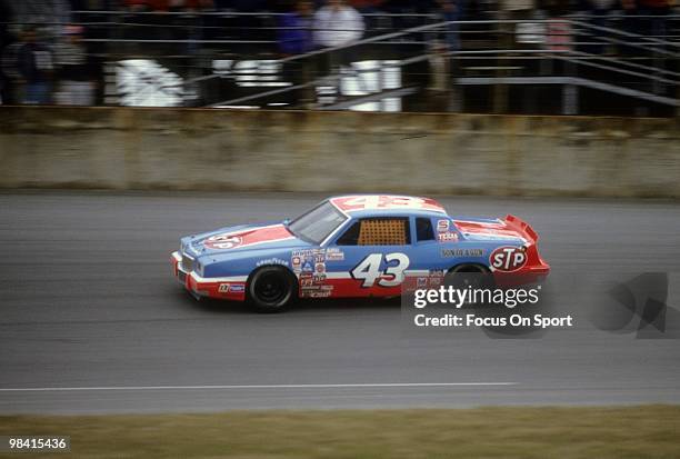 Nascar Driver Richard Petty in action in the STP car February 20, 1983 during the Nascar Winston Cup Daytona 500 at Daytona International Speedway in...