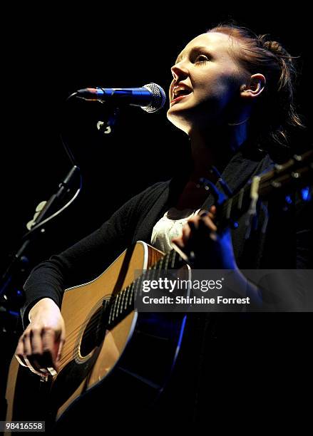 Laura Marling performs at The Lowry on April 12, 2010 in Manchester, England.