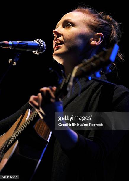 Laura Marling performs at The Lowry on April 12, 2010 in Manchester, England.