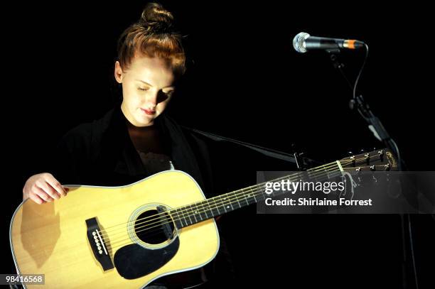 Laura Marling performs at The Lowry on April 12, 2010 in Manchester, England.