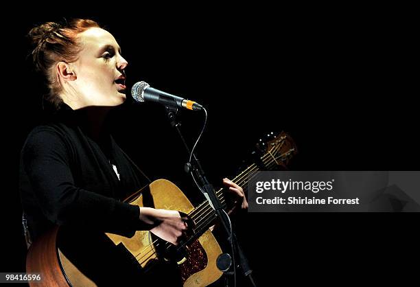 Laura Marling performs at The Lowry on April 12, 2010 in Manchester, England.