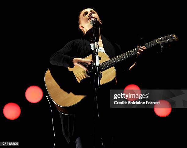 Laura Marling performs at The Lowry on April 12, 2010 in Manchester, England.