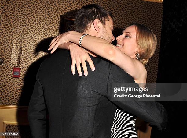 Actress Diane Kruger and actor Joshua Jackson attend the 30th Annual Genie Awards Gala at the Kool Haus on April 12, 2010 in Toronto, Canada.