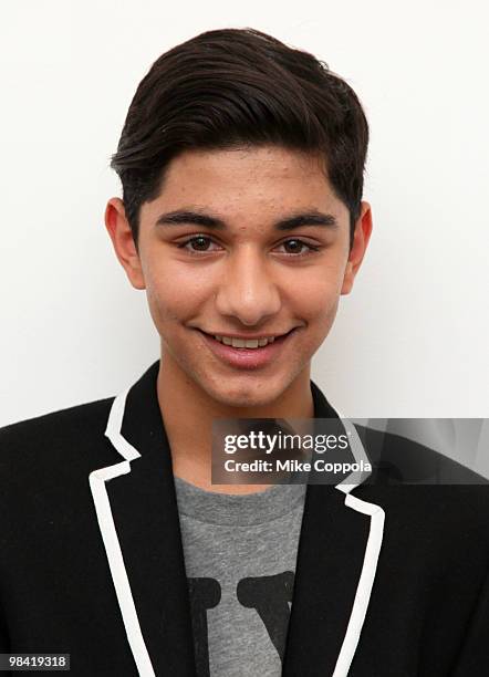 Actor Mark Indelicato attends an "Ugly Betty" charity auction benefiting Save the Children at Axelle Fine Arts Gallery Ltd on April 12, 2010 in New...
