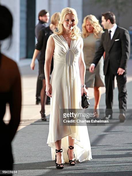 Actress Jennifer Morrison attends the Metropolitan Opera gala permiere of "Armida" at The Metropolitan Opera House on April 12, 2010 in New York City.