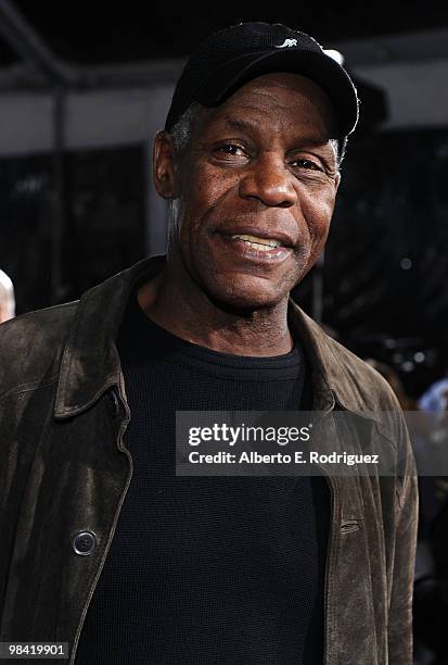 Actor Danny Glover arrives at Sony Pictures Releasing's "Death At A Funeral" premiere held at Arclight Cinema on April 12, 2010 in Los Angeles,...