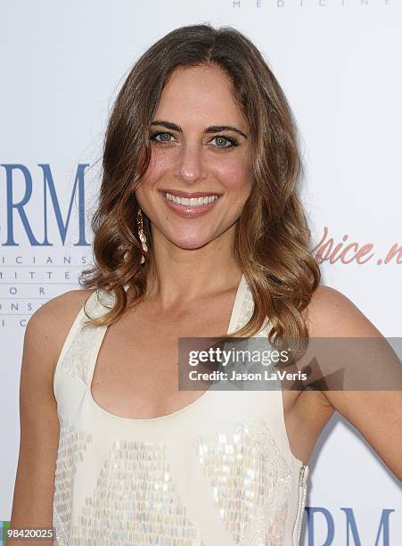 Author Rory Freedman attends the Art Of Compassion PCRM 25th anniversary gala at The Lot on April 10, 2010 in West Hollywood, California.
