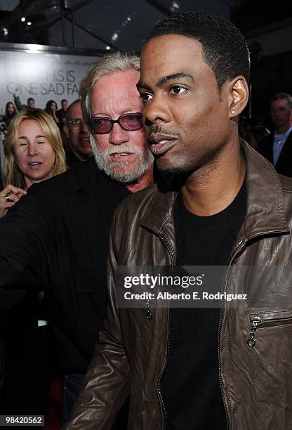 Comedian Chris Rock arrive at Sony Pictures Releasing's "Death At A Funeral" premiere held at Arclight Cinema on April 12, 2010 in Los Angeles,...