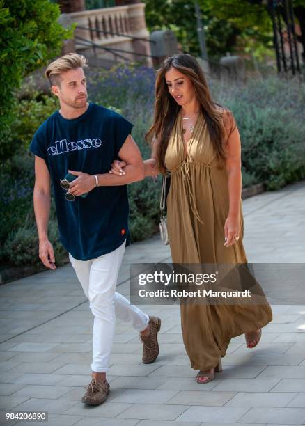 Anabel Pantoja attends the Barcelona 080 Fashion Week 2018 at the Recinte Modernista de Sant Pau on June 26, 2018 in Barcelona, Spain.