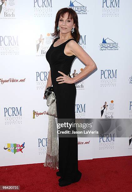 Actress Marilu Henner attends the Art Of Compassion PCRM 25th anniversary gala at The Lot on April 10, 2010 in West Hollywood, California.