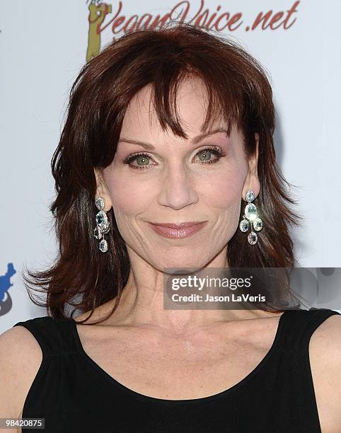 Actress Marilu Henner attends the Art Of Compassion PCRM 25th anniversary gala at The Lot on April 10, 2010 in West Hollywood, California.