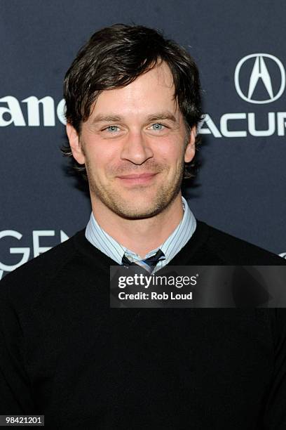 Tom Everett Scott attends the Gen Art Film Festival screening of "Tanner Hall" at the School of Visual Arts Theater on April 12, 2010 in New York...