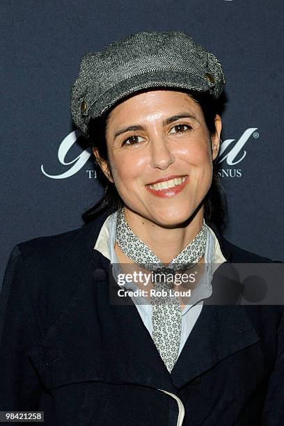 Director Francesca Gregorini attends the Gen Art Film Festival screening of "Tanner Hall" at the School of Visual Arts Theater on April 12, 2010 in...