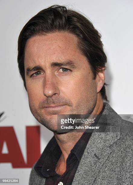 Actor Luke Wilson arrives to the "Death At A Funeral" Los Angeles Premiere at Pacific's Cinerama Dome on April 12, 2010 in Hollywood, California.