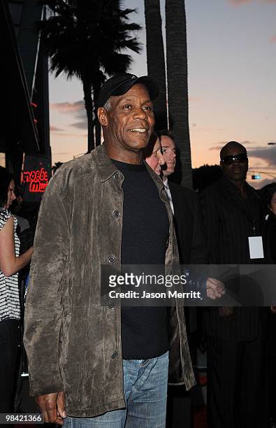 Actor Danny Glover arrives at the "Death At A Funeral" Los Angeles Premiere at Pacific's Cinerama Dome on April 12, 2010 in Hollywood, California.