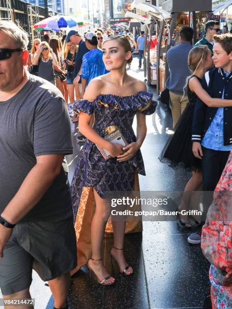 Meg Donnelly is seen on June 25, 2018 in Los Angeles, California.