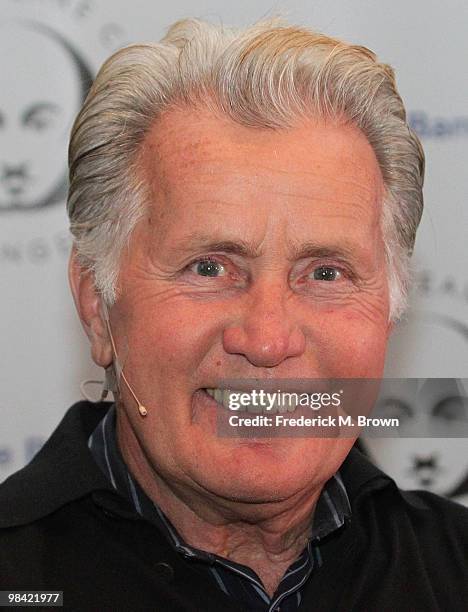 Actor Martin Sheen attends the Shakespeare Center Los Angeles Presents "Much Ado About Nothing" at The Broad Stage on April 12, 2010 in Santa Monica,...