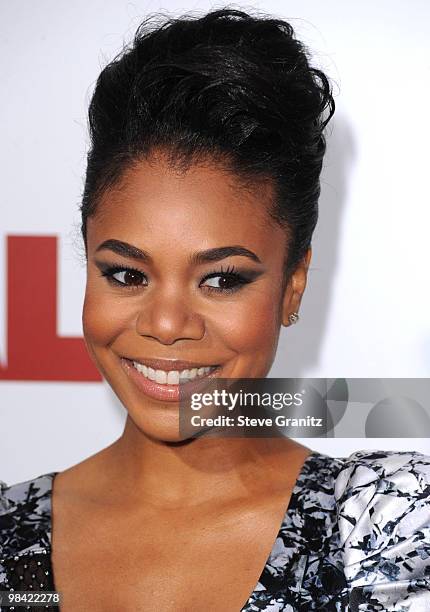 Regina Hall attends the "Death At A Funeral" Los Angeles Premiere at Pacific's Cinerama Dome on April 12, 2010 in Hollywood, California.