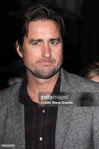 Luke Wilson attends the "Death At A Funeral" Los Angeles Premiere at Pacific's Cinerama Dome on April 12, 2010 in Hollywood, California.