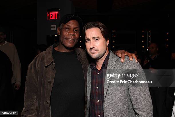 Danny Glover and Luke Wilson at Screen Gem's World Premiere of 'Death at a Funeral' on April 12, 2010 at Arclight Cinerama Dome in Hollywood,...