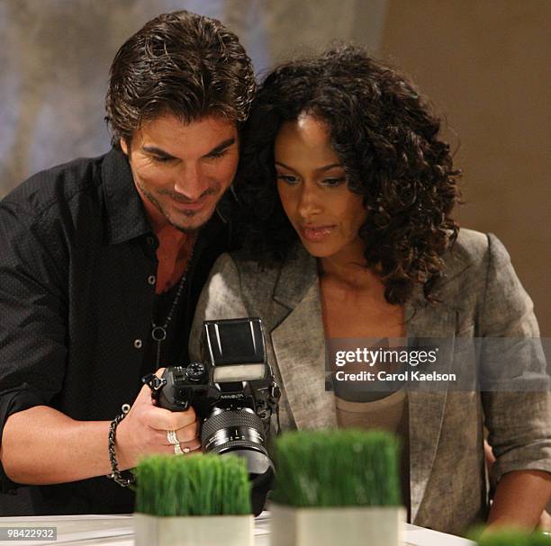 Victor Alfieri and Shannon Kane in a scene that airs the week of April 19, 2010 on Disney General Entertainment Content via Getty Images Daytime's...