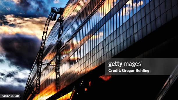 sunset - gregor behling stock pictures, royalty-free photos & images
