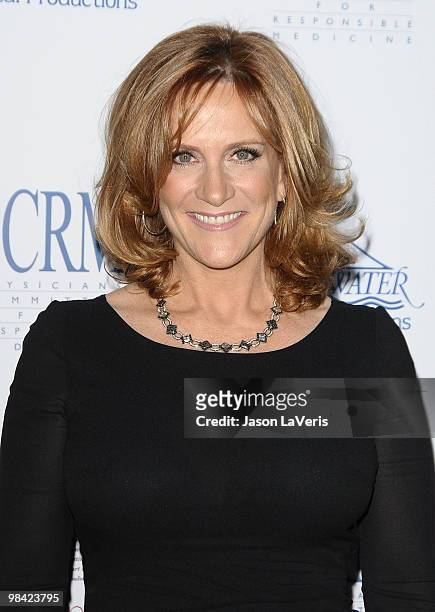 Actress Carol Leifer attends the Art Of Compassion PCRM 25th anniversary gala at The Lot on April 10, 2010 in West Hollywood, California.