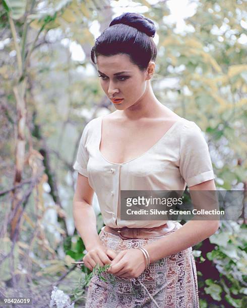 British actress Gia Scala , circa 1960.