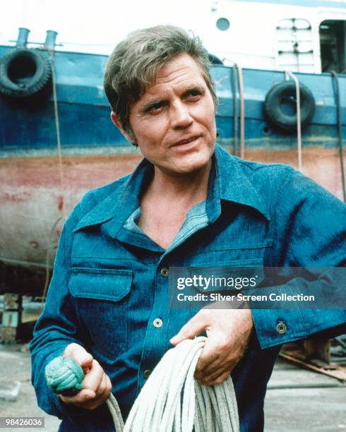 American actor Jack Lord , circa 1980.