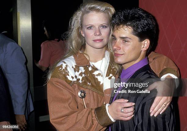 Actress Marcy Walker and actor Billy Warlock attend 14th Annual Daytime Emmy Awards on June 30, 1987 at the Sheraton Center in New York City.