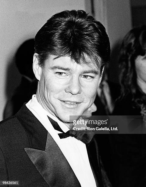 Actor Jan-Michael Vincent attends First Annual Stuntman Awards on February 2, 1985 at KABC TV Studios in Los Angeles, California.