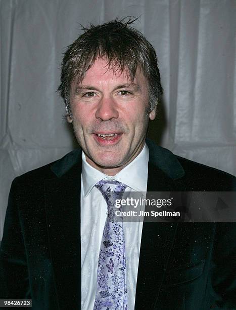Musician Bruce Dickinson of Iron Maiden attends the IFC & BAFTA Monty Python 40th Anniversary event at the Ziegfeld Theatre on October 15, 2009 in...