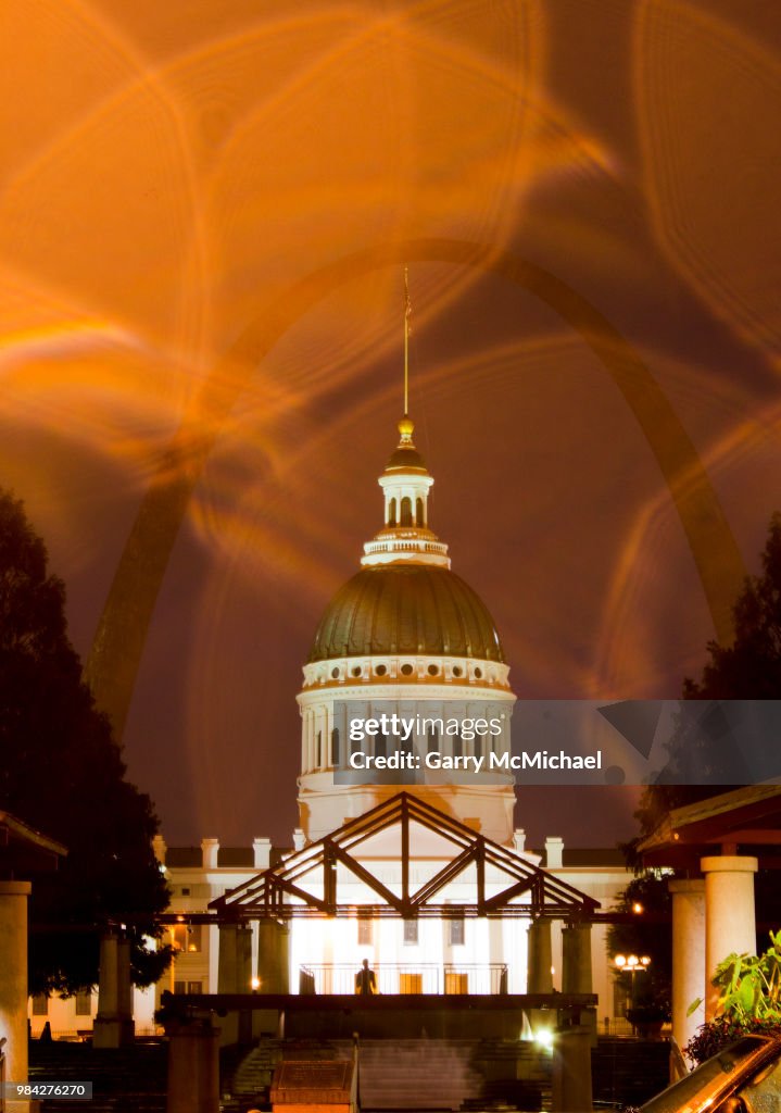 Citygarden courthouse arch