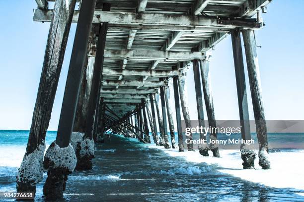 henley-on-jetty - henley beach stock pictures, royalty-free photos & images