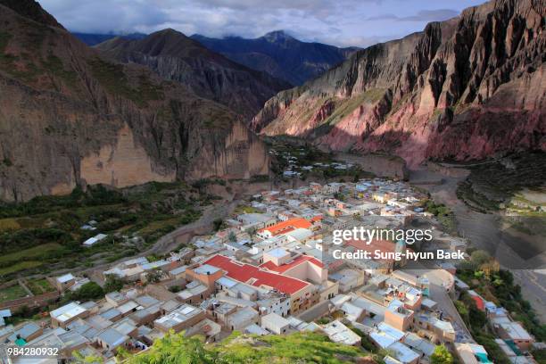 iruya - salta argentina stock pictures, royalty-free photos & images