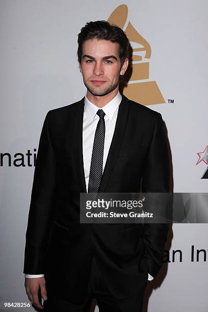 Actor Chace Crawford arrives at the 52nd Annual GRAMMY Awards - Salute To Icons Honoring Doug Morris held at The Beverly Hilton Hotel on January 30,...