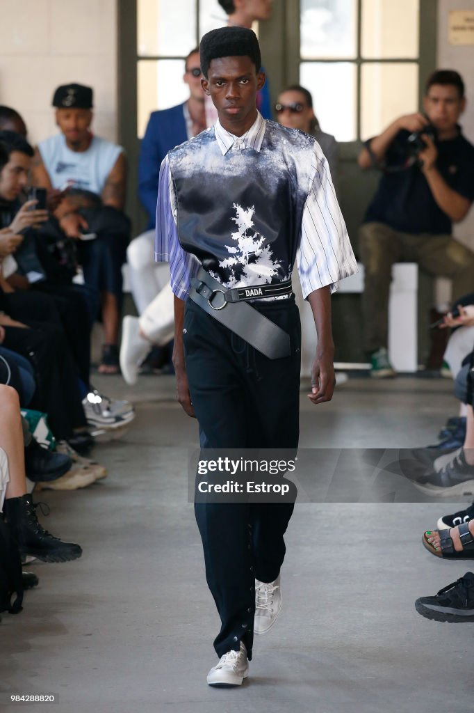 Christian Dada: Runway - Paris Fashion Week - Menswear Spring/Summer 2019