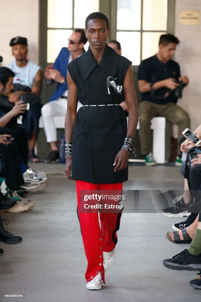Christian Dada: Runway - Paris Fashion Week - Menswear Spring/Summer 2019