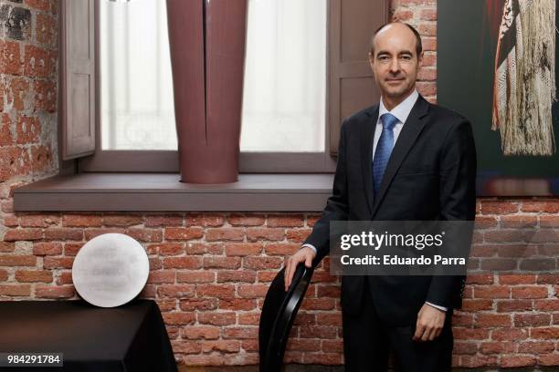 Juan Manuel del Rey attends the 'Gastronomy National Award 2018' event at El Corral de la Moreria on June 26, 2018 in Madrid, Spain.