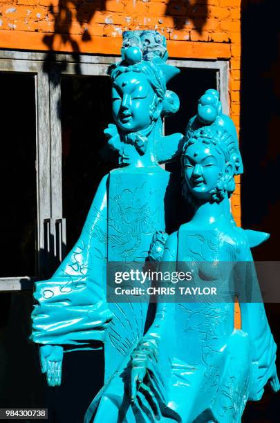 turquoise couple - lord taylor stock pictures, royalty-free photos & images